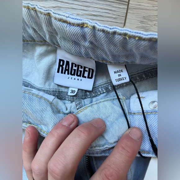 Ragged mom Jeans. The Priest 2 toned jeans brand new with tags - Picture 3 of 5